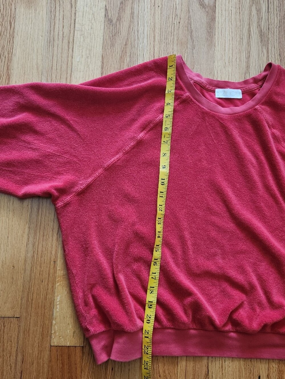 Suzie Kondi Terry Samos Swearshirt Size Medium